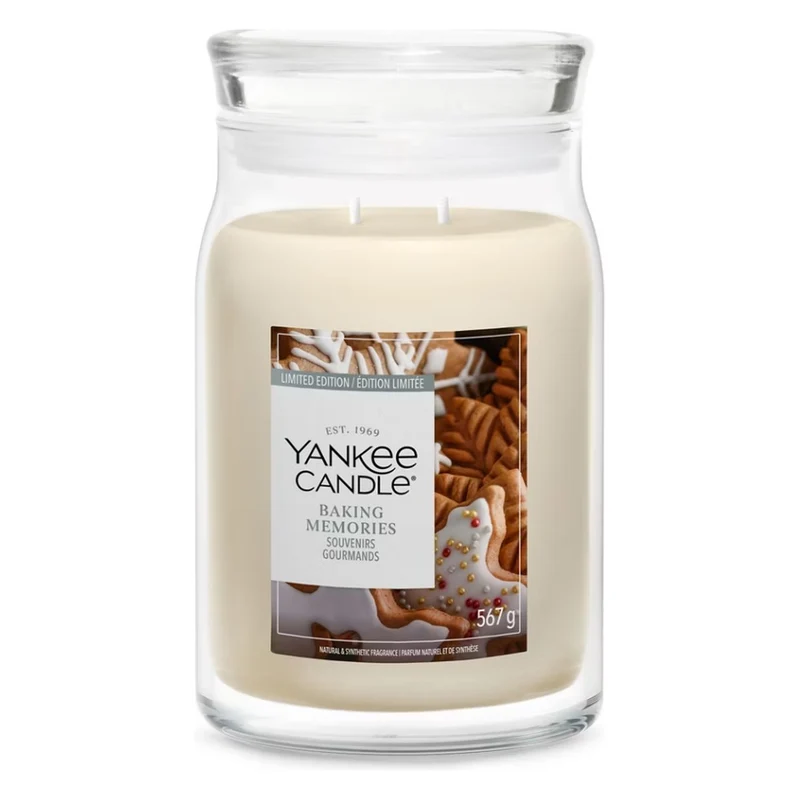 Candela Giara Grande Yankee Candle Signature Baking Memories
