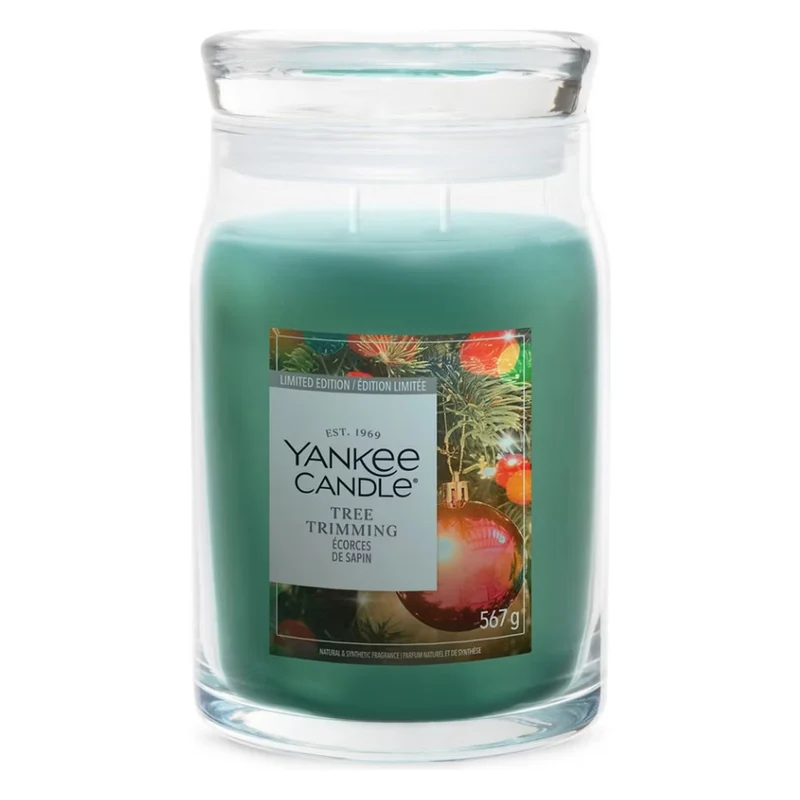 Candela Giara Grande Yankee Candle Signature Tree Trimming