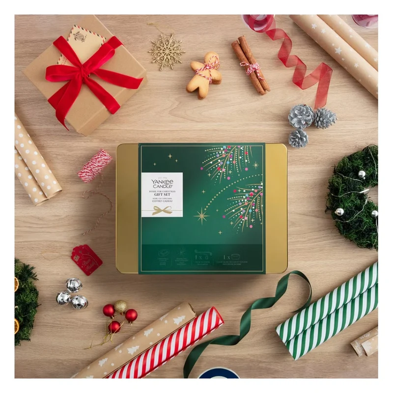 Confezione regalo Home for Christmas Yankee Candle