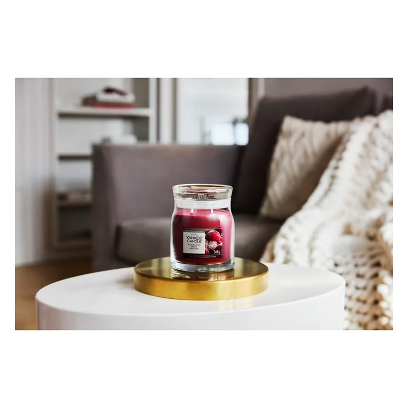 Candela Giara Media Yankee Candle Signature Woodland Spice