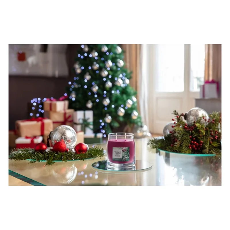 Candela Giara Piccola Yankee Candle Signature Sparkling Winterberry