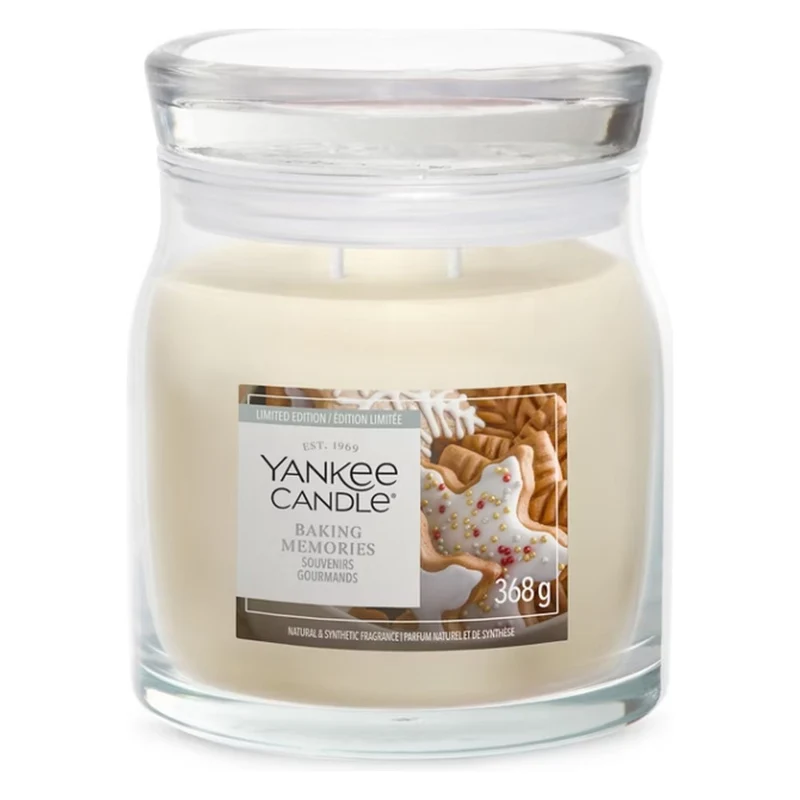 Candela Giara Media Yankee Candle Signature Baking Memories