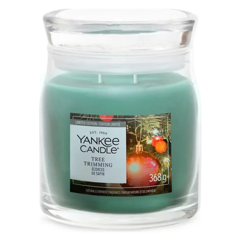 Candela Giara Media Yankee Candle Signature Tree Trimming