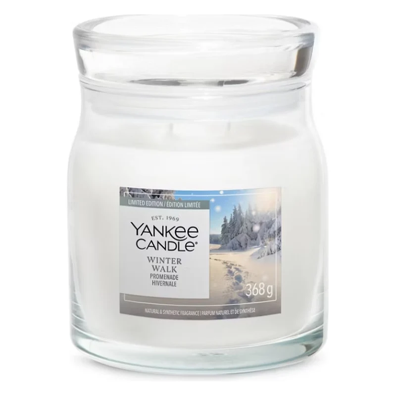 Candela Giara Media Yankee Candle Signature Winter Walk