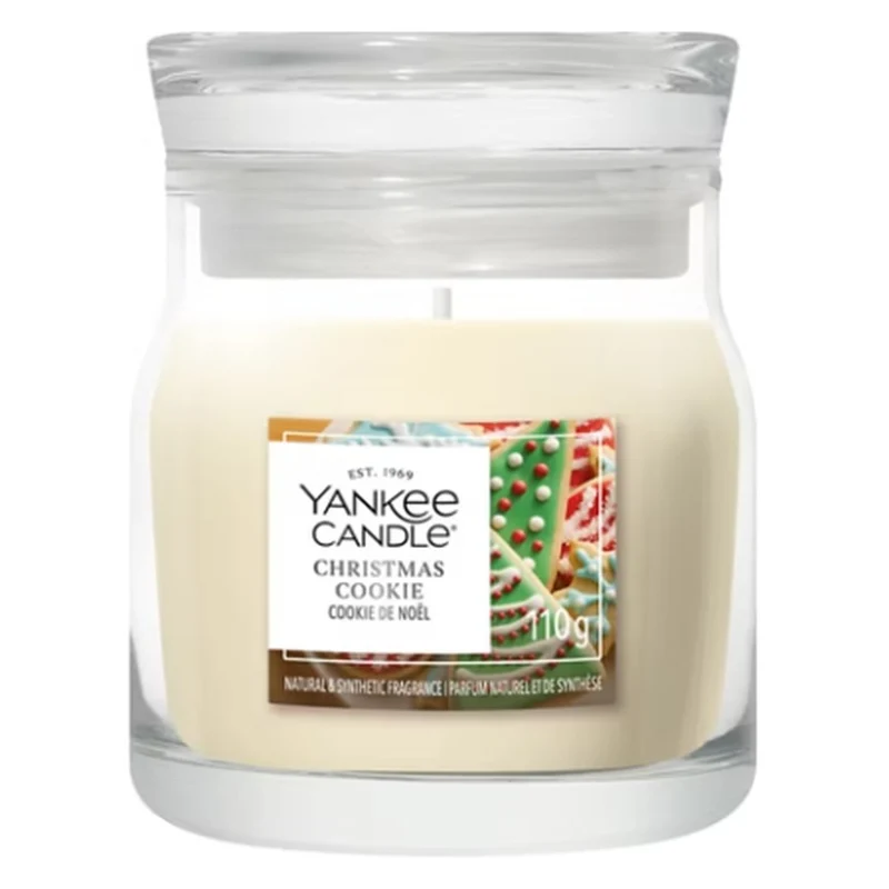 Candela Giara Piccola Yankee Candle Signature Christmas Cookie