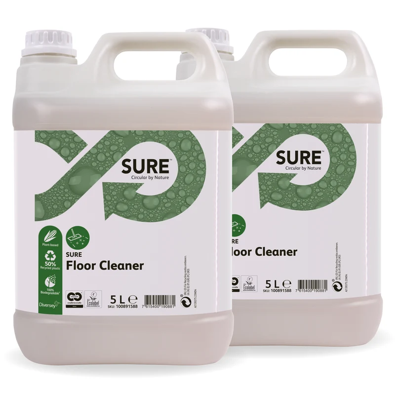 Detergente neutro per pavimenti Diversey SURE Floor Cleaner 2x5 litri DISPONIBILE IN 7 GIORNI LAVORATIVI