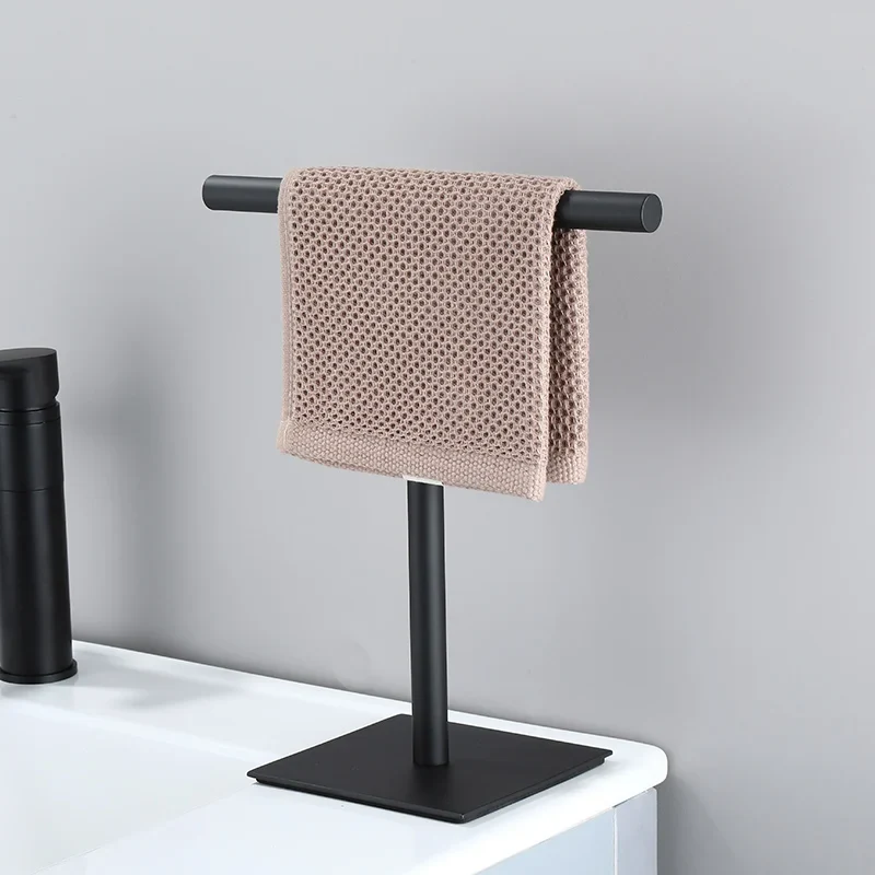 Versatile Freestanding Towel Rack for Bathroom and Kitchen