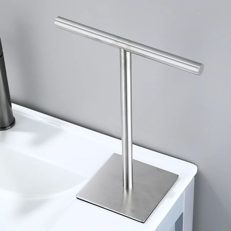 Versatile Freestanding Towel Rack for Bathroom and Kitchen