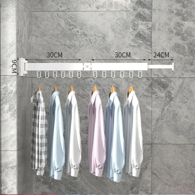 Practical Foldable Wall-Mounted Clothes Dryer