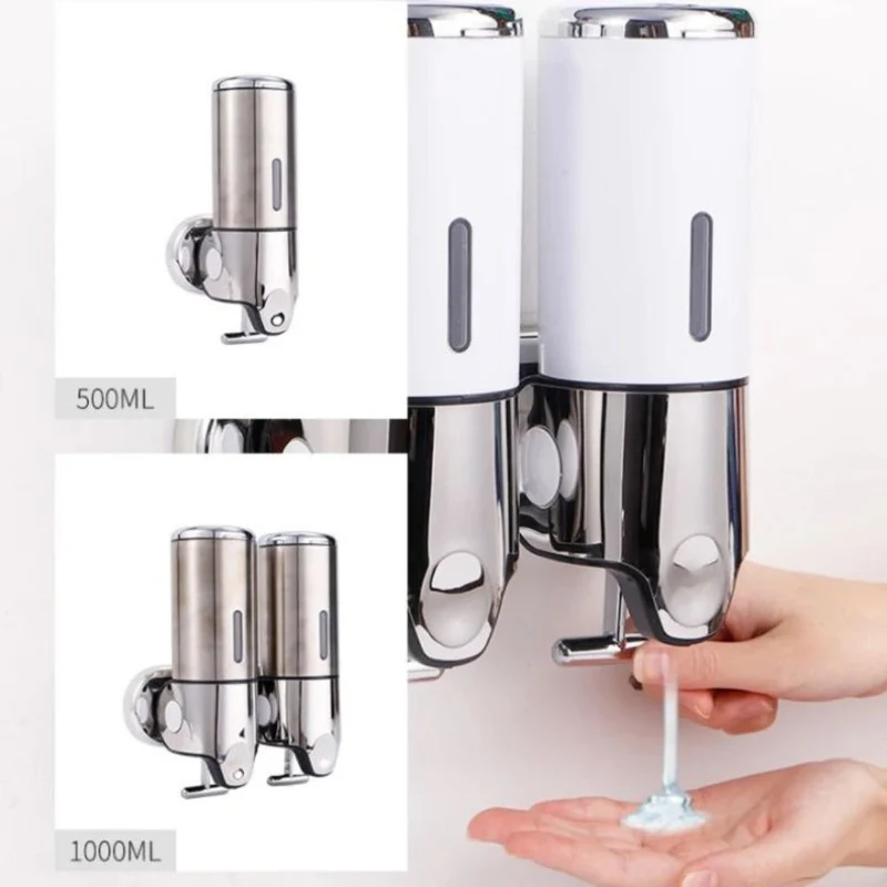 Elegant Wall-Mounted Soap Dispenser – Designed for Modern Bathrooms