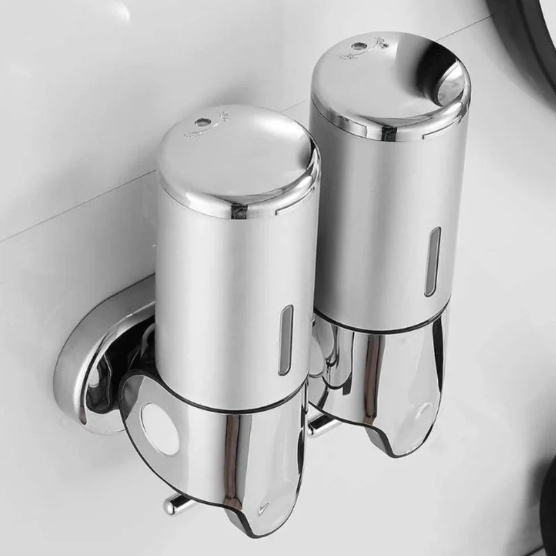 Elegant Wall-Mounted Soap Dispenser – Designed for Modern Bathrooms