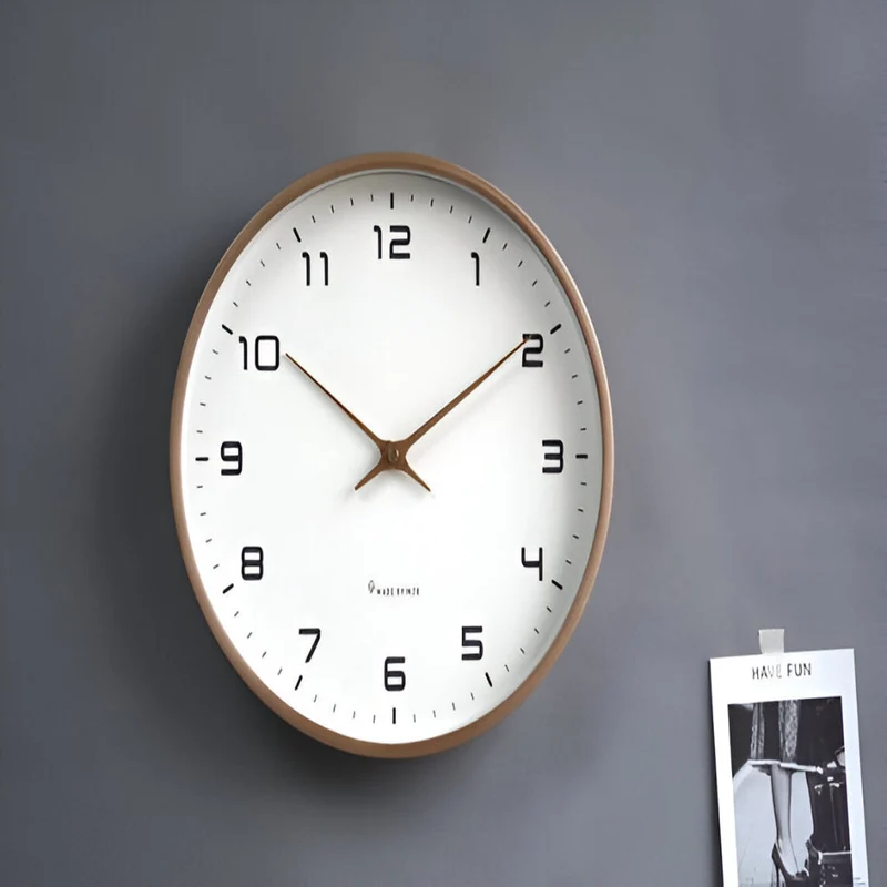 Elegant Nordic Silent Wall Clock