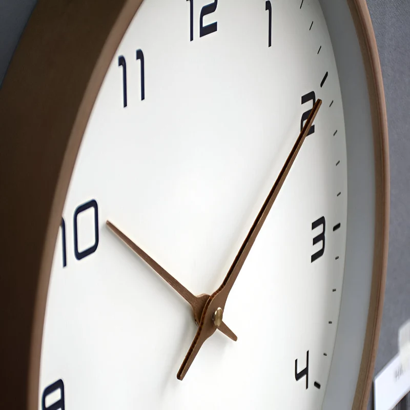 Elegant Nordic Silent Wall Clock