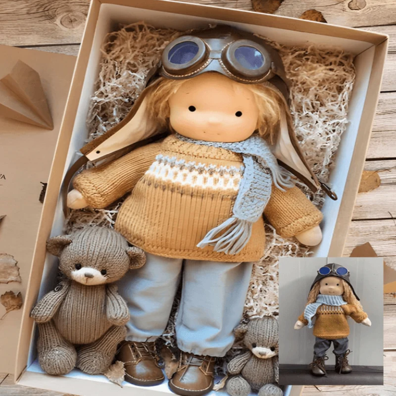 Adorable Soft Waldorf Doll – Perfect Childhood Companion
