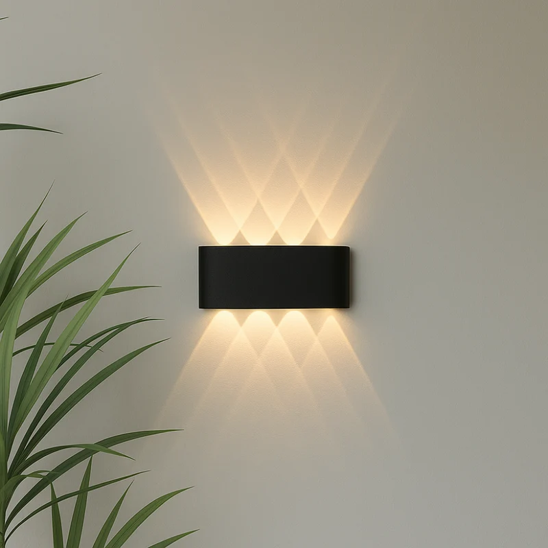 Modern Wall Lamp for Indoor and Outdoor Use