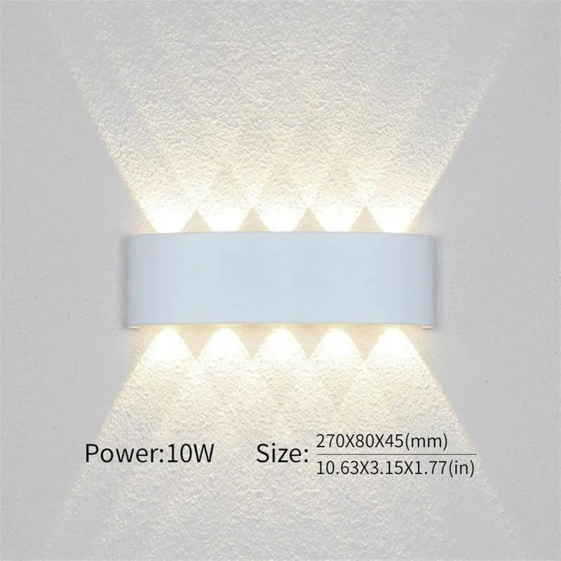 Modern Wall Lamp for Indoor and Outdoor Use