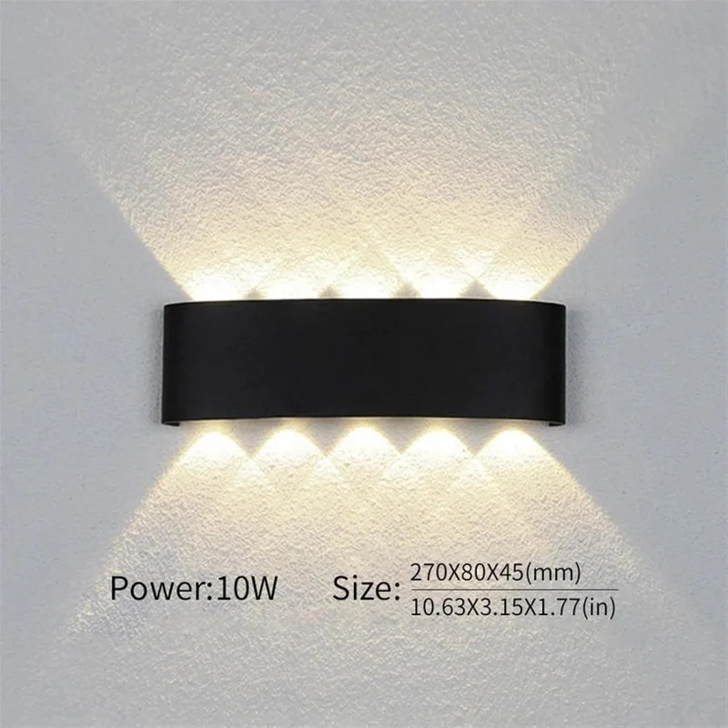 Modern Wall Lamp for Indoor and Outdoor Use