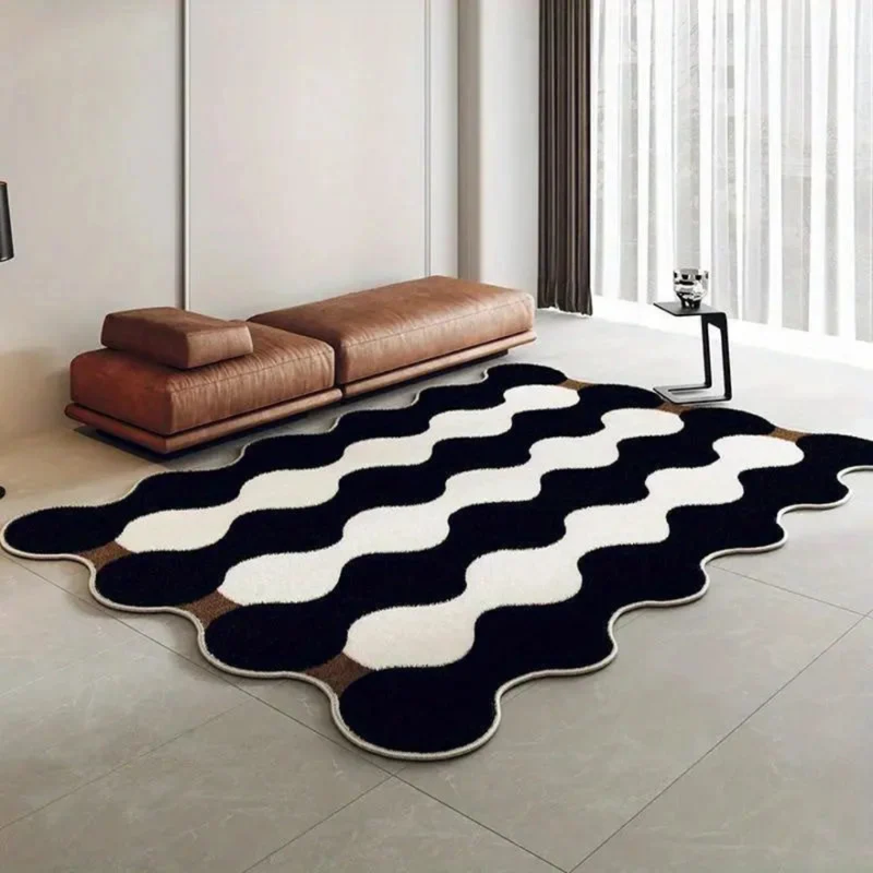 Monochrome Home Rug – Modern and Easy to Clean