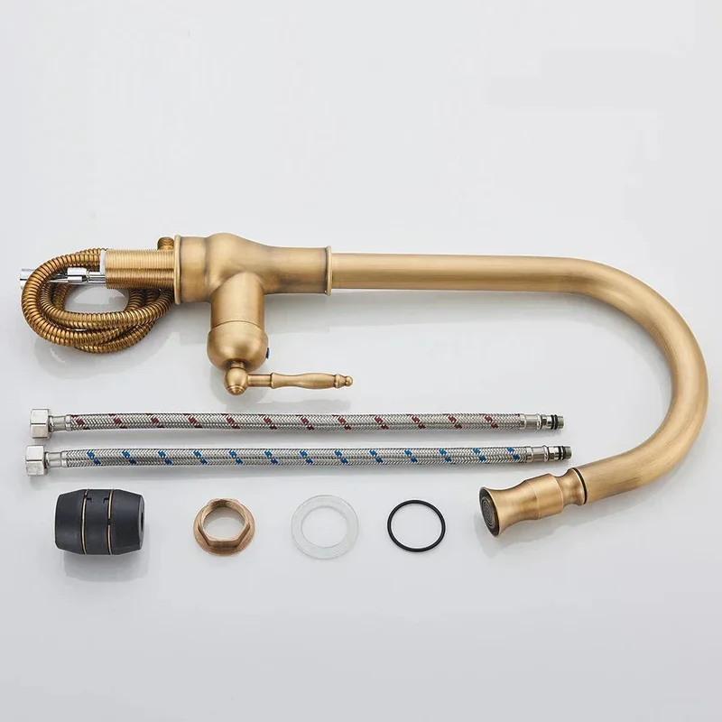 Timeless Antique-Style Kitchen Faucet