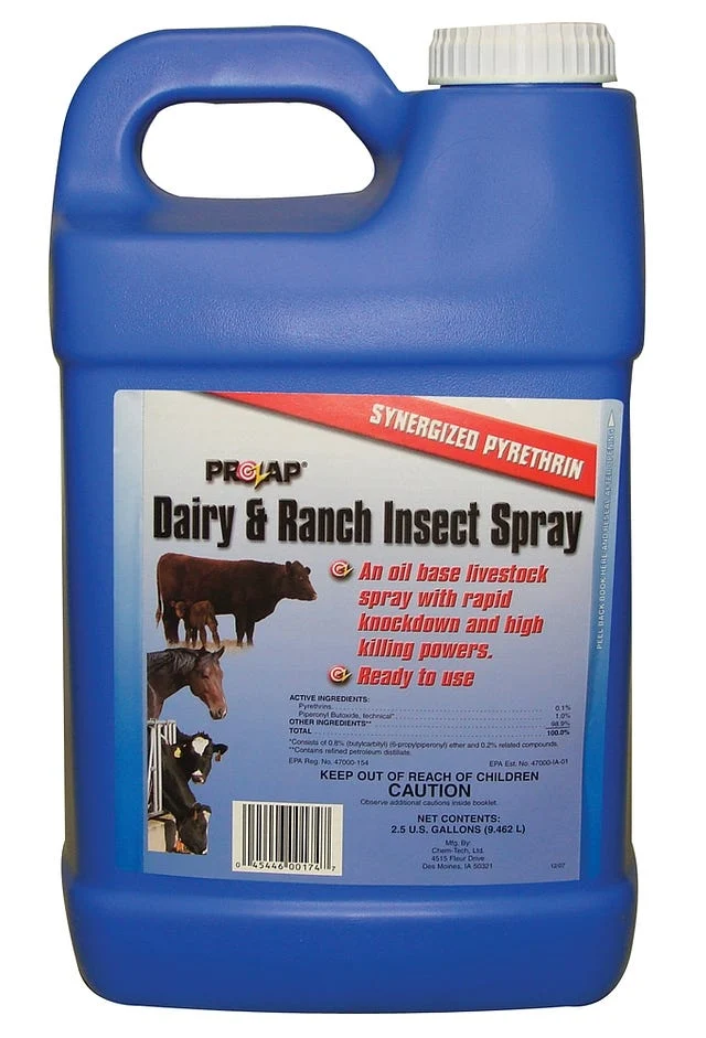 Prozap Dairy Ranch Spray - 2.5 Gallon