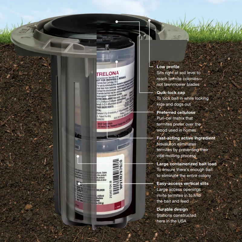Trelona Compressed Termite Bait Stations