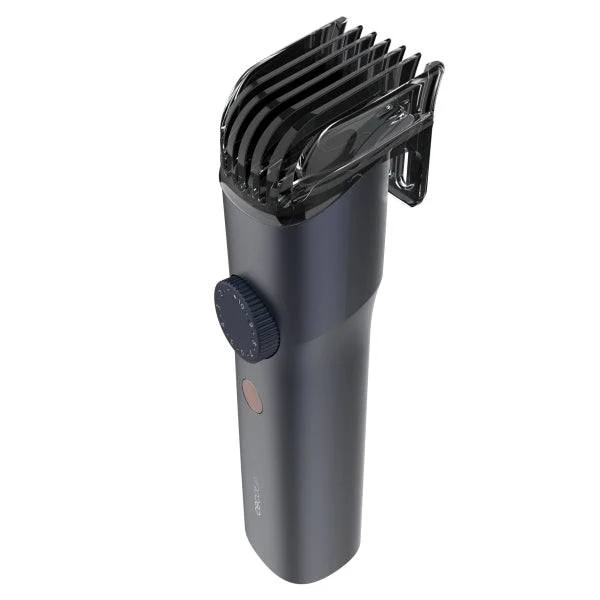 Cecotec PrecisionCare Barber Pro Rifilatore Barba Wireless - Autonomia 90min - Lame in Acciaio Inox - Pettini Regolabili - Rotella di Regolazione - IPX7 - Display LED - Colore Blu Marino