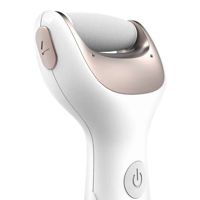 Cecotec Bamba SkinCare Silky Limapiedi Elettrica - Batteria al Litio Ricaricabile - Modalità con Cavo e Wireless - Rulli di Diversi Grammi