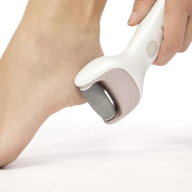 Cecotec Bamba SkinCare Silky Limapiedi Elettrica - Batteria al Litio Ricaricabile - Modalità con Cavo e Wireless - Rulli di Diversi Grammi