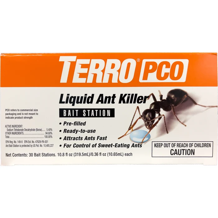 Terro PCO Liquid Ant Killer Bait Station - Box of 30 Stations