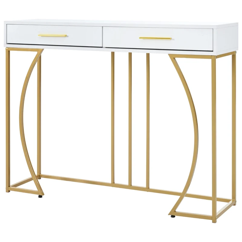 Tavolo da pranzo allungabile da 118 a 158 cm; nero effetto legno; cassetti effetto rattan