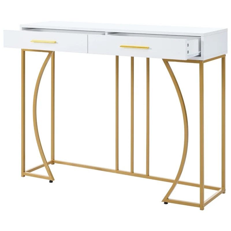 Tavolo da pranzo allungabile da 118 a 158 cm; nero effetto legno; cassetti effetto rattan