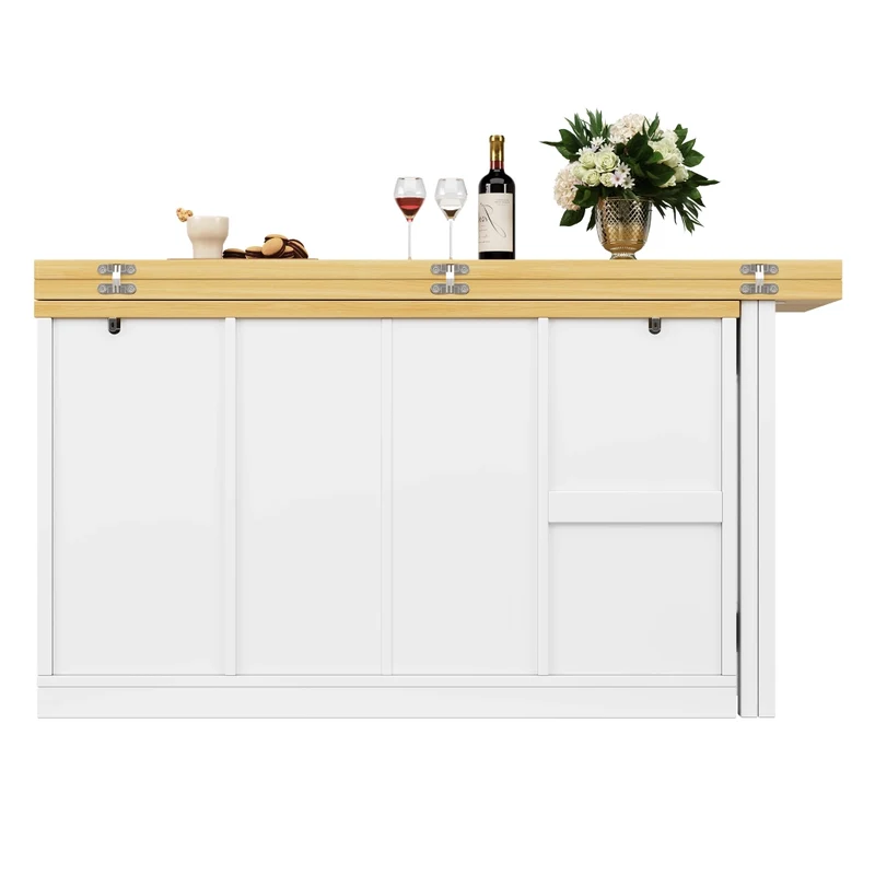 Tavolo da pranzo ovale allungabile con contenitore; 110–149;8 x 110 x 75 cm; MDF e metallo; nero opaco
