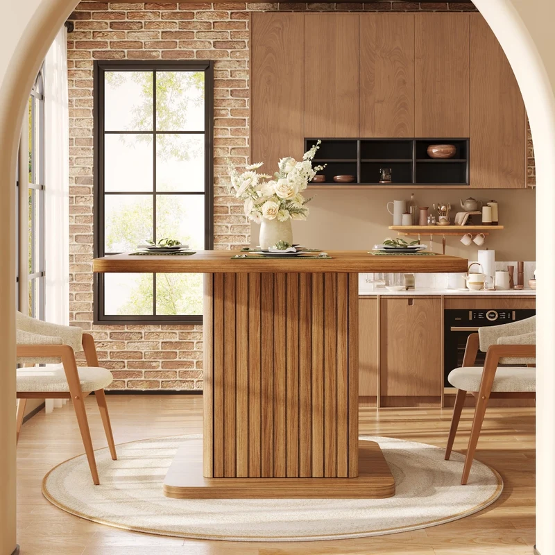 Tavolo da pranzo allungabile da 140 a 180 cm con contenitore interno; MDF e metallo; nero effetto marmo