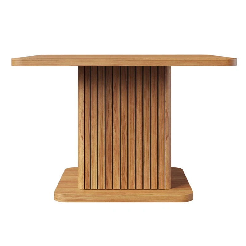 Tavolo da pranzo allungabile da 140 a 180 cm con contenitore interno; MDF e metallo; nero effetto marmo