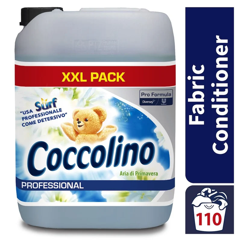 Ammorbidente per biancheria Diversey Coccolino Primavera 10 litri