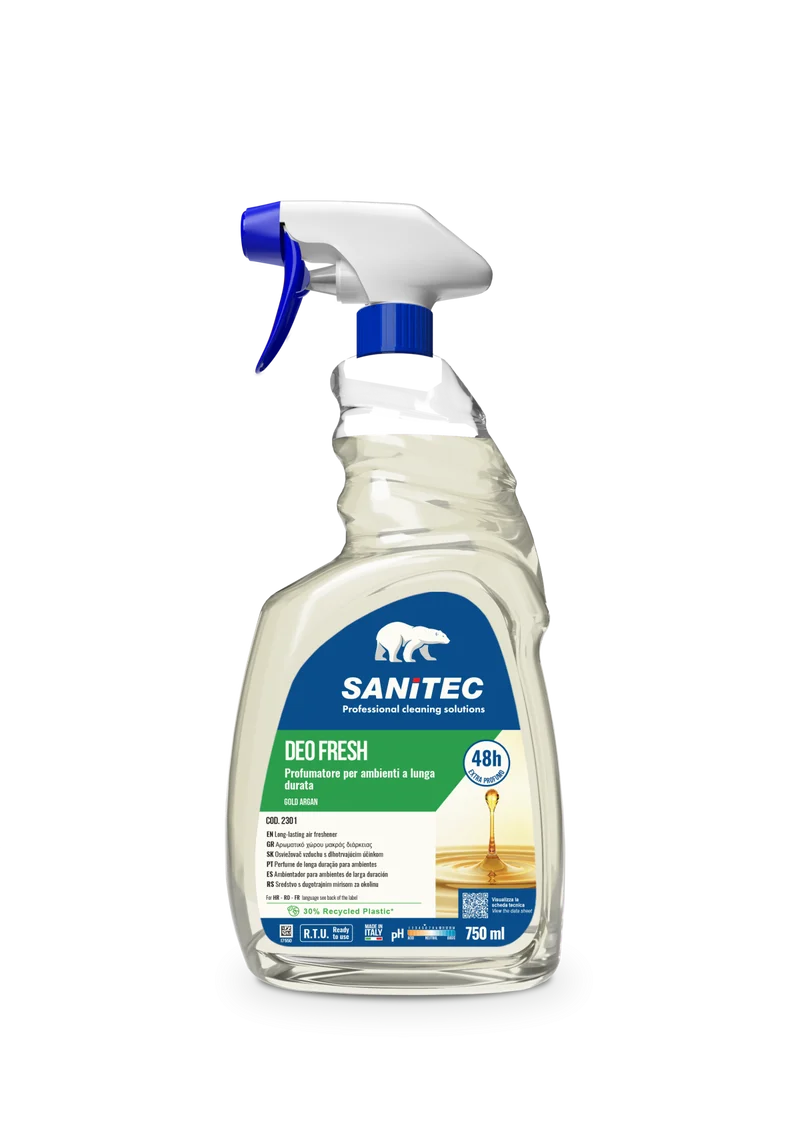 Profumatore per ambienti Sanitec DEO FRESH Gold Argan 750 ml