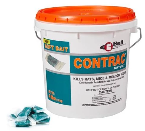 Contrac SB Soft Bait Rodenticide - 16 lb.