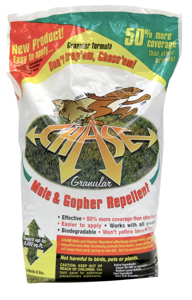 Chase Granular Mole & Gopher Repellent