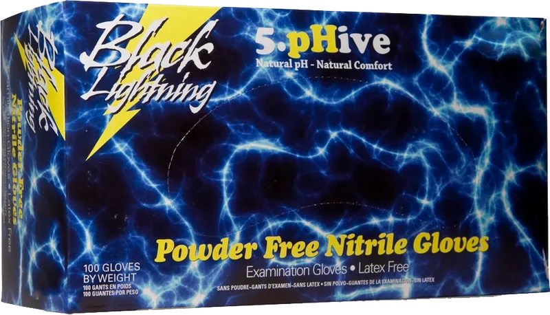 Black Lightning pH5.5 Nitrile Gloves - Medium