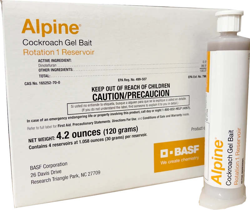 Alpine Cockroach Gel Bait Rotation