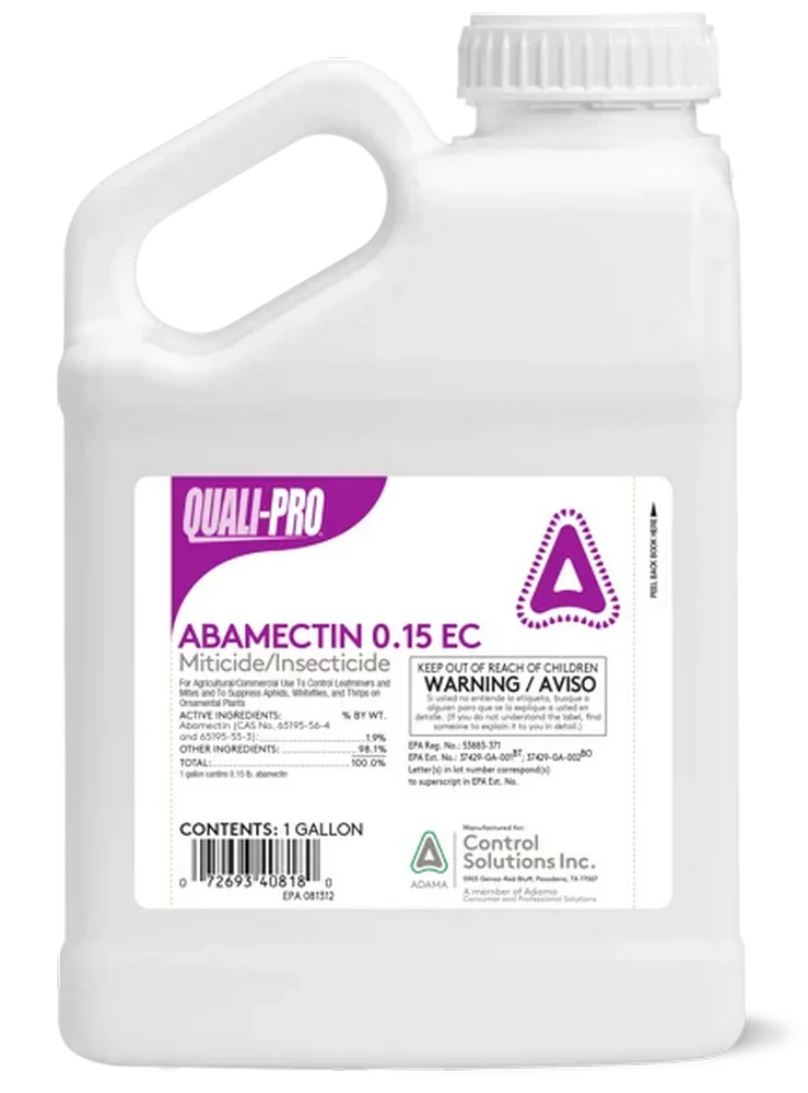Abamectin 0.15 EC Insecticide & Miticide