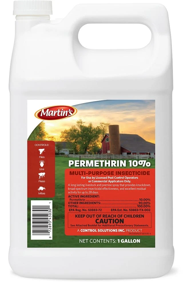 Permethrin 10% Concentrate - 1 Gallon