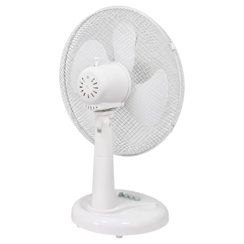 Ventilatore da tavolo 45w con 3 velocità orientabile 30x27xH51 cm