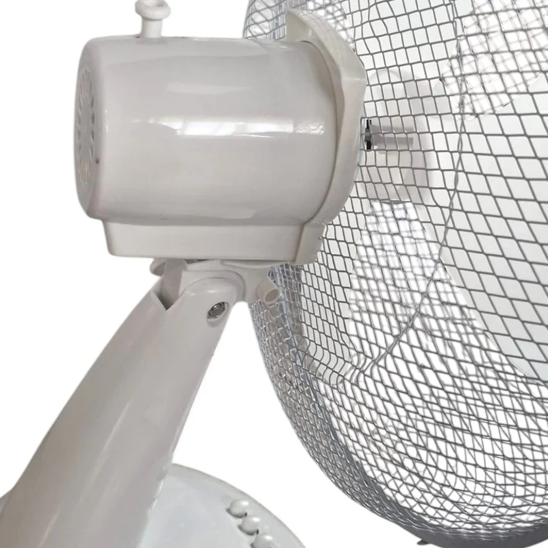 Ventilatore 3 velocità da tavolo con pale 40 cm potenza 45w oscillante e orientabile