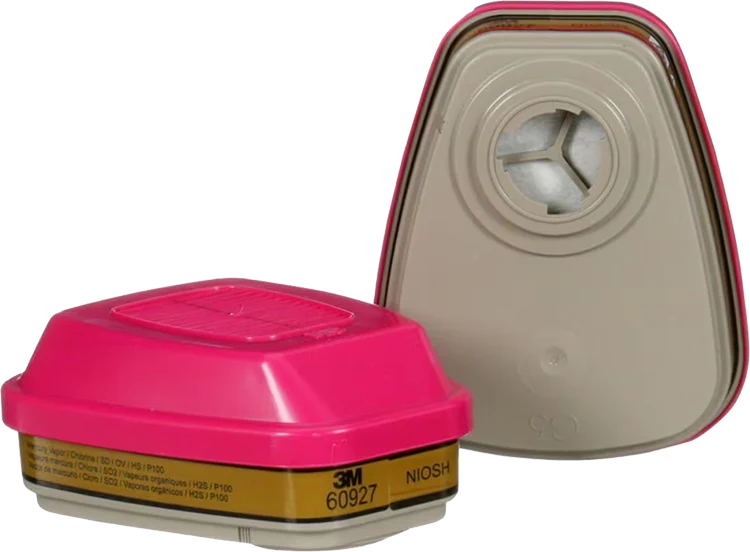 P100 Cartridge OV/Mercury Vapor/Acid/Gas