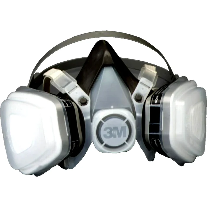 3M Half Facepiece Disposable Respirator Assembly - Large