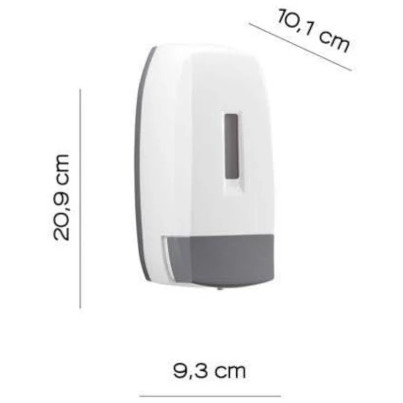 Dispenser distributore manuale in resina sapone liquido touch 500 ml