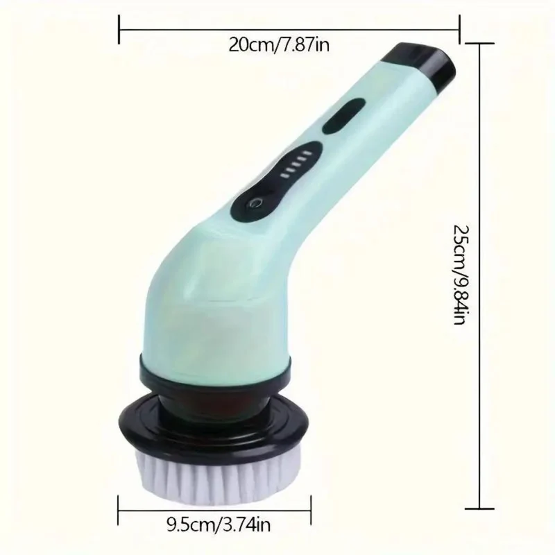 Brosse Nettoyante Électrique 9-en-1 - Puissance & Polyvalence