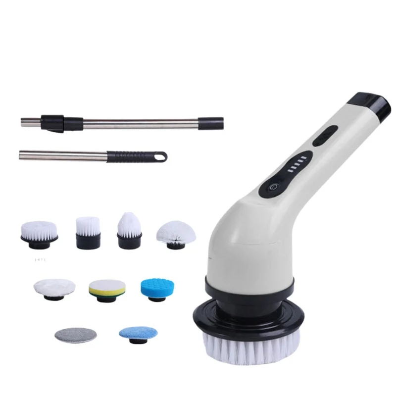 Brosse Nettoyante Électrique 9-en-1 - Puissance & Polyvalence