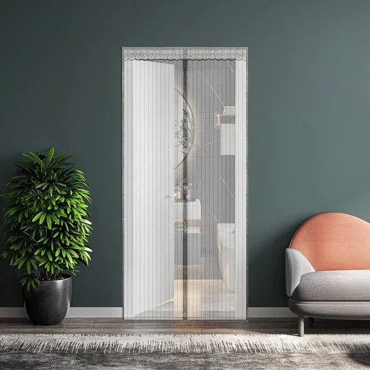 Moustiquaire Magnétique Premium pour Porte - Protection InsectGuard